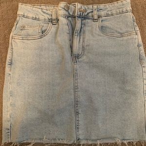 Cotton on Light denim skirt